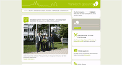 Desktop Screenshot of fraenkisch-gesund.de